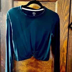 IVL Collective long sleeve crop top